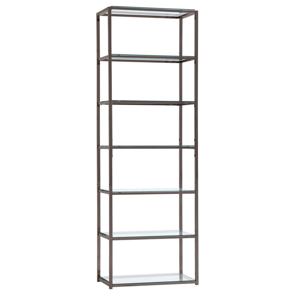 https://images.thdstatic.com/productImages/a7ec9555-fbf4-4f8c-a04e-3dd787edf408/svn/black-nickel-and-clear-coaster-bookcases-bookshelves-801017-64_1000.jpg