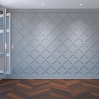 3/8 in. x 15-3/8 in. x 15-3/8 in. Marrakesh Decorative Fretwork Wall Panels in Architectural Grade PVC
