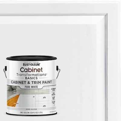 Rust-Oleum Transformations 1 gal. Pure White Cabinet Paint