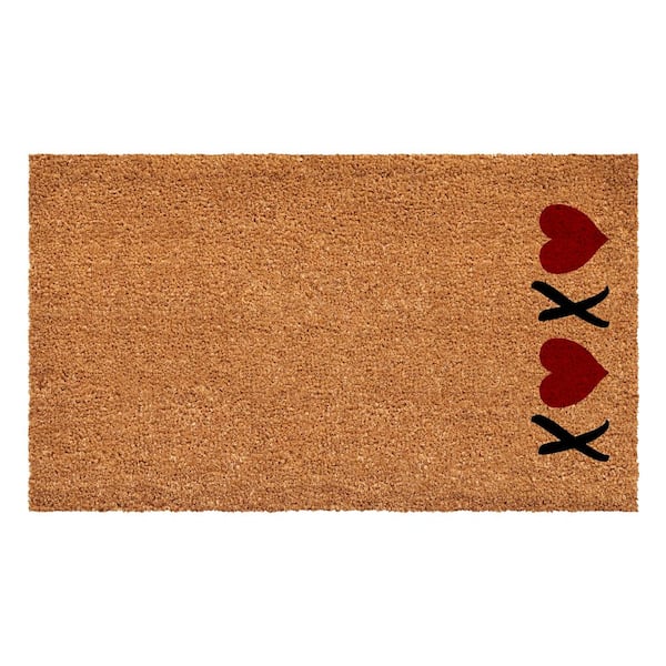 Calloway Mills Vertical XOXO Doormat, 24" x 36"