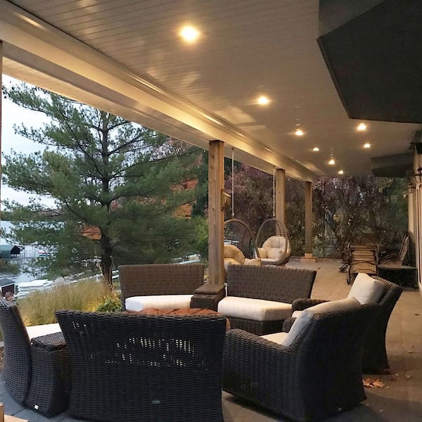 Soffit Light Kit - 4 Lights - Bronze