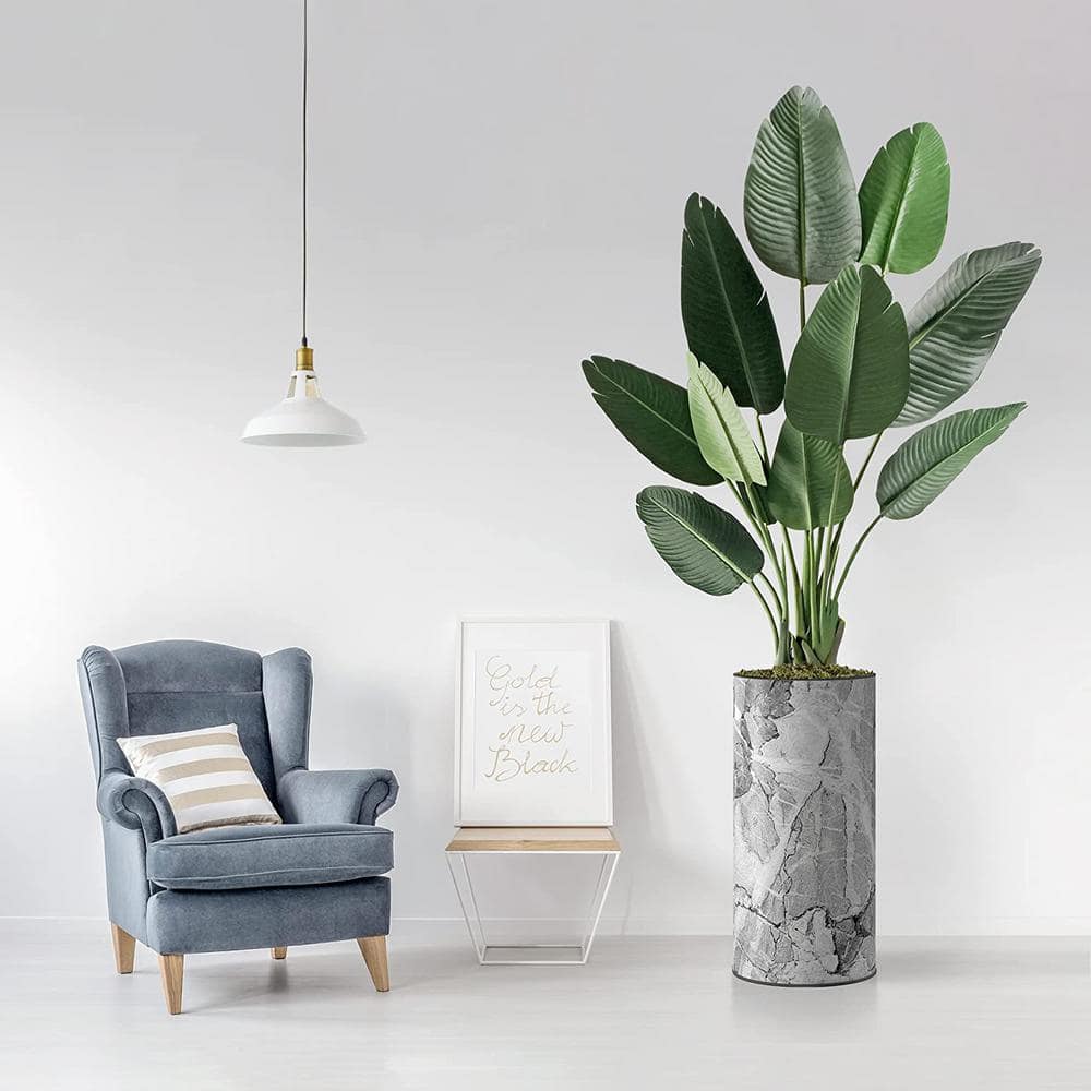 67 in. Green Artificial Bird of Paradise Silk Tree