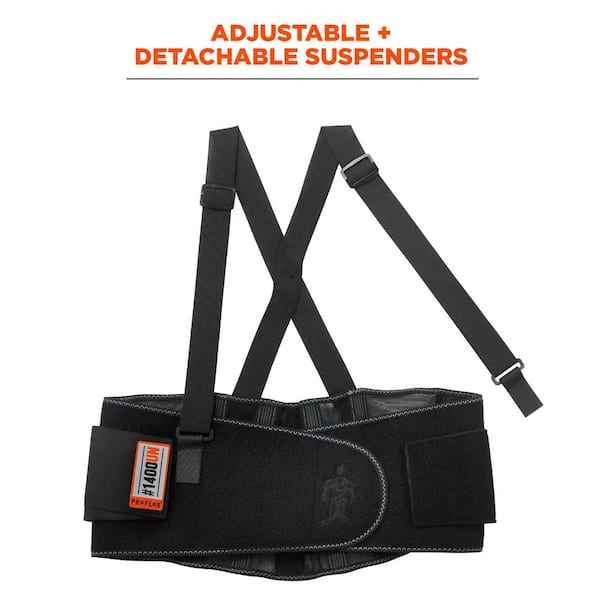Husky Medium Work Black Back Brace Support Belt (5-Pack) HD668607-5PK - The  Home Depot