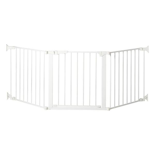 KidCo Custom Fit Auto Closing ConfigureGate Baby Gate with 30 in. Door, White