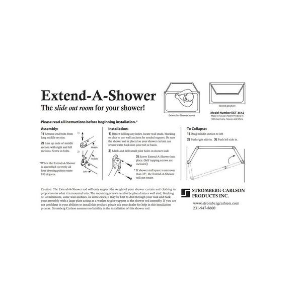 Stromberg Carlson EXT-3542 Extend-A-Shower 