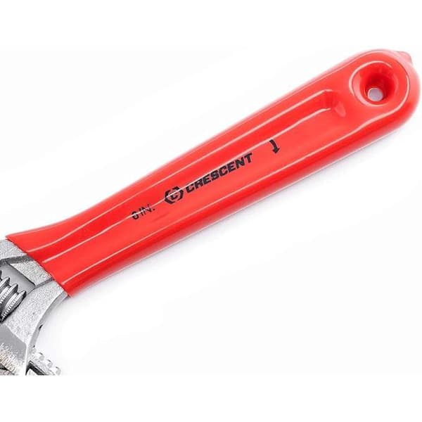 10 Adjustable Cushion Grip Wrench - Carded