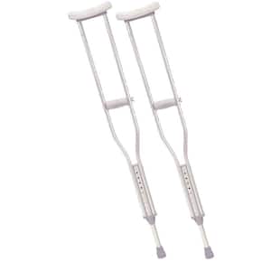 Walking Crutches with Underarm Pad and Handgrip for Adult