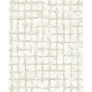 Shea Gold Distressed Geometric Gold Paper Strippable Roll (Covers 56.4 sq. ft.)