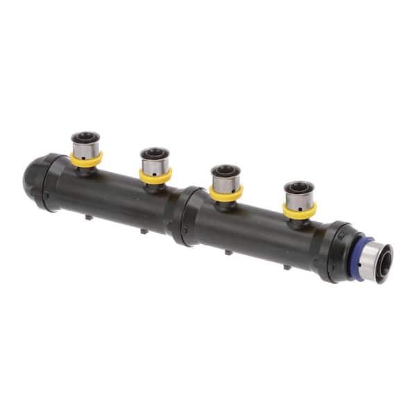 PureFlow 3/4 in. x 1/2 in. Press Polysulfone Closed Manifold-4 Outlets (10-pack)
