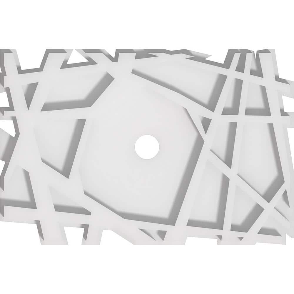 1 in. P X 12 in. W X 8 in. H X 1 in. ID Novo Architectural Grade PVC Contemporary Ceiling Medallion price history on PriceWatchPro