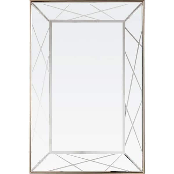 Camden Isle Insley 42 in. x 28 in. Modern Rectangle Framed Decorative Mirror
