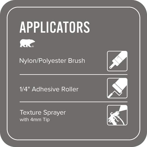 BEHR PREMIUM - 5 Gal. Gray Granite Grip Decorative Flat Interior/Exterior Concrete Floor Coating