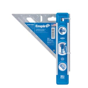 9 in. Torpedo Level and 7 in. Aluminum Rafter Square Combo (2-Piece)