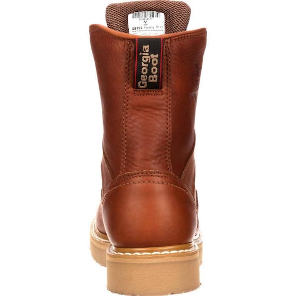 Georgia Boot Men\'s Barracuda Gold Wedge Round Toe Work Boots,  soft toe Georgia Boot 8 main image 3