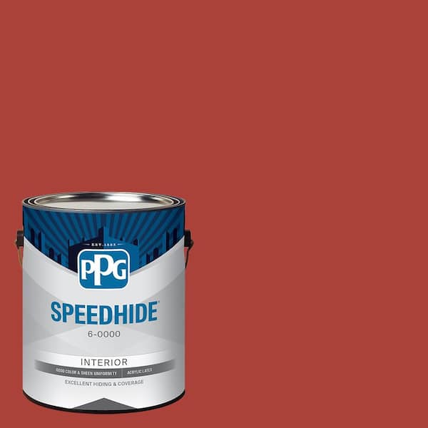 SPEEDHIDE 1 gal. PPG1190-7 Rum Punch Ultra Flat Interior Paint