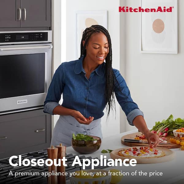 21.9 cu. ft. French Door Refrigerator in Stainless Steel, Counter Depth