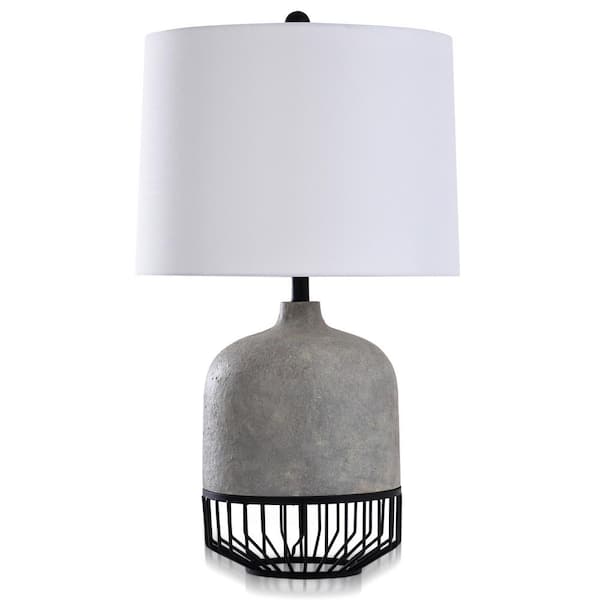 Gray Stone Onyx Lamp L330709ds, Industrial Table Lamp Argos