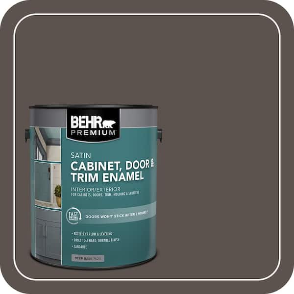 BEHR PREMIUM 1 gal. #MQ2-54 Gardeners Soil Satin Enamel Interior