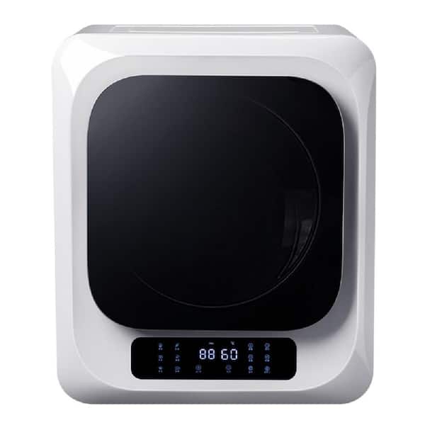 cadeninc 1.3 cu. ft.Ventless Portable Mini Electric Tumble Cloth Dryer with Digital Touch Panel,Glass Door,UV Sterilizaiton,White