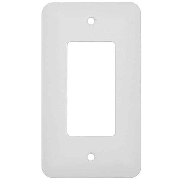 Mulberry White 1-Gang Decorator/Rocker Wall Plate (1-Pack)