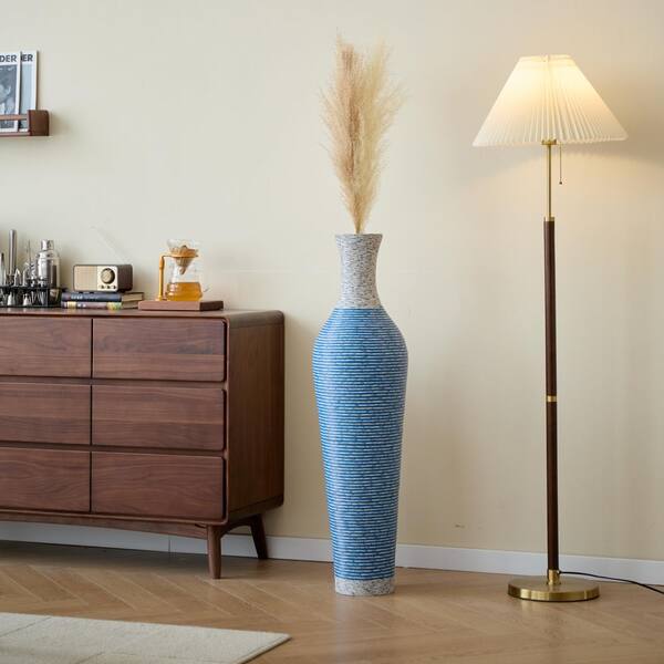 🌸Tall Standing 39 in. Mulit-Colored PVC Decorative Vase with