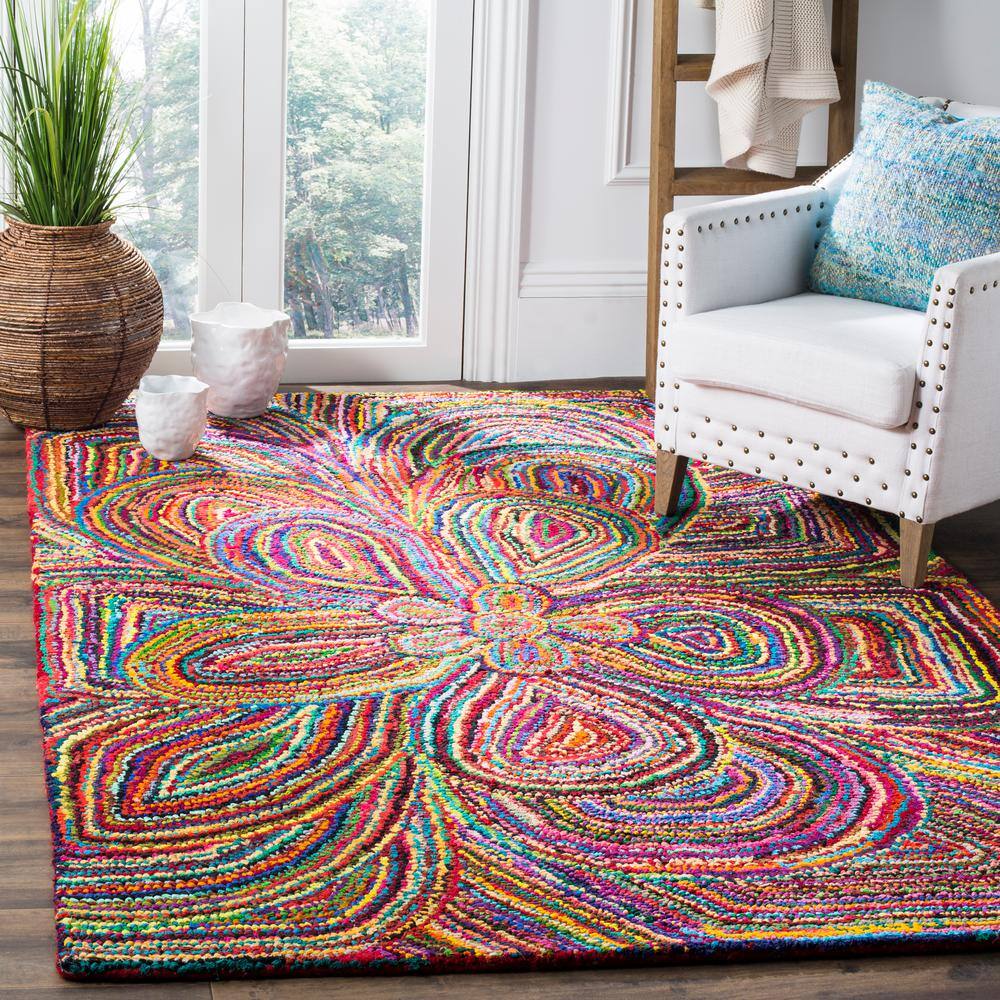Nantucket Artisan Multicolor Hand-Tufted Wool Accent Rug 2'3" x 4'
