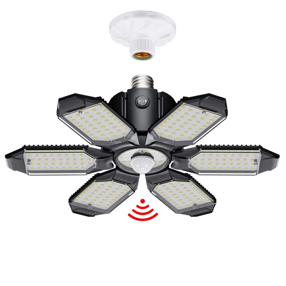 BeamBox 1 ft. 200-Watt Black Integrated LED Motion Sensor Shop