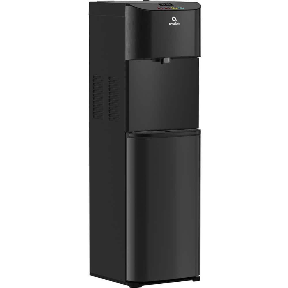 Avalon Black Stainless Steel Bottleless Water Cooler with Digital Display