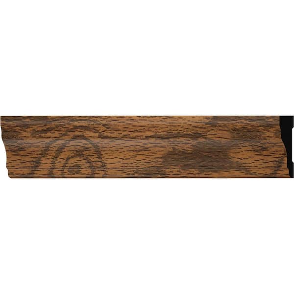 5445 9/16 in. x 2-1/4 in. x 7 ft. PVC Composite Colonial Highlands Oak Casing