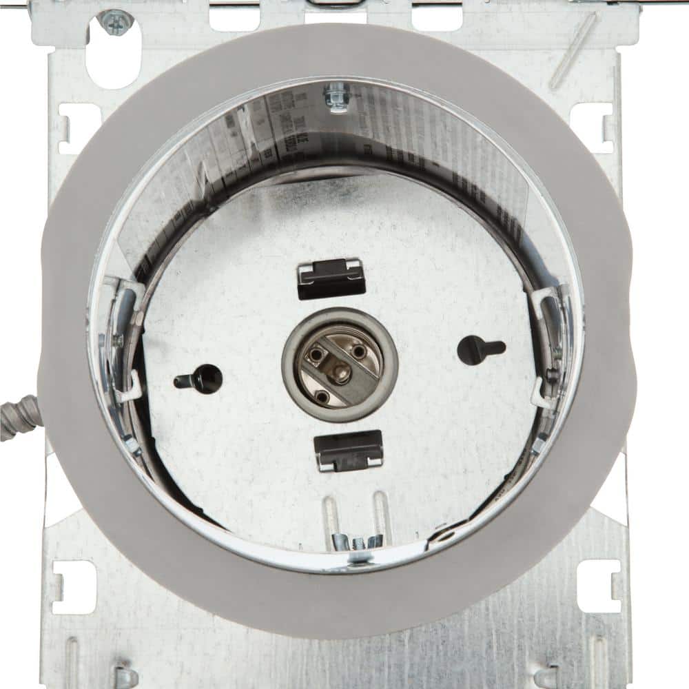 5-Inch Brushed Nickel Airtight New Construction Housing