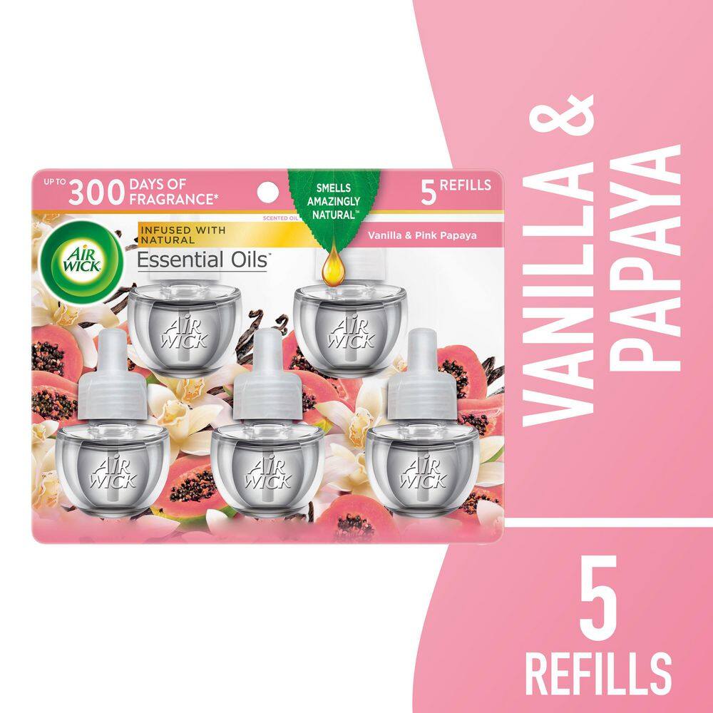Vanilla & Pink Papaya Essential Oil Refill Pack