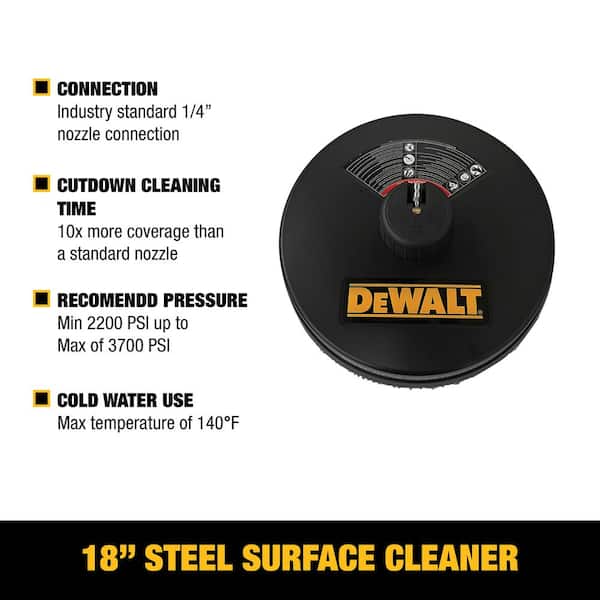 Pressure Washer 18” Surface Cleaner – Rated 3400 PSI