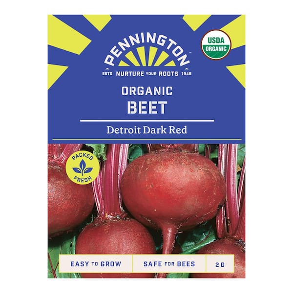 Organic Beet Detroit Dark Red Vegetable Seed