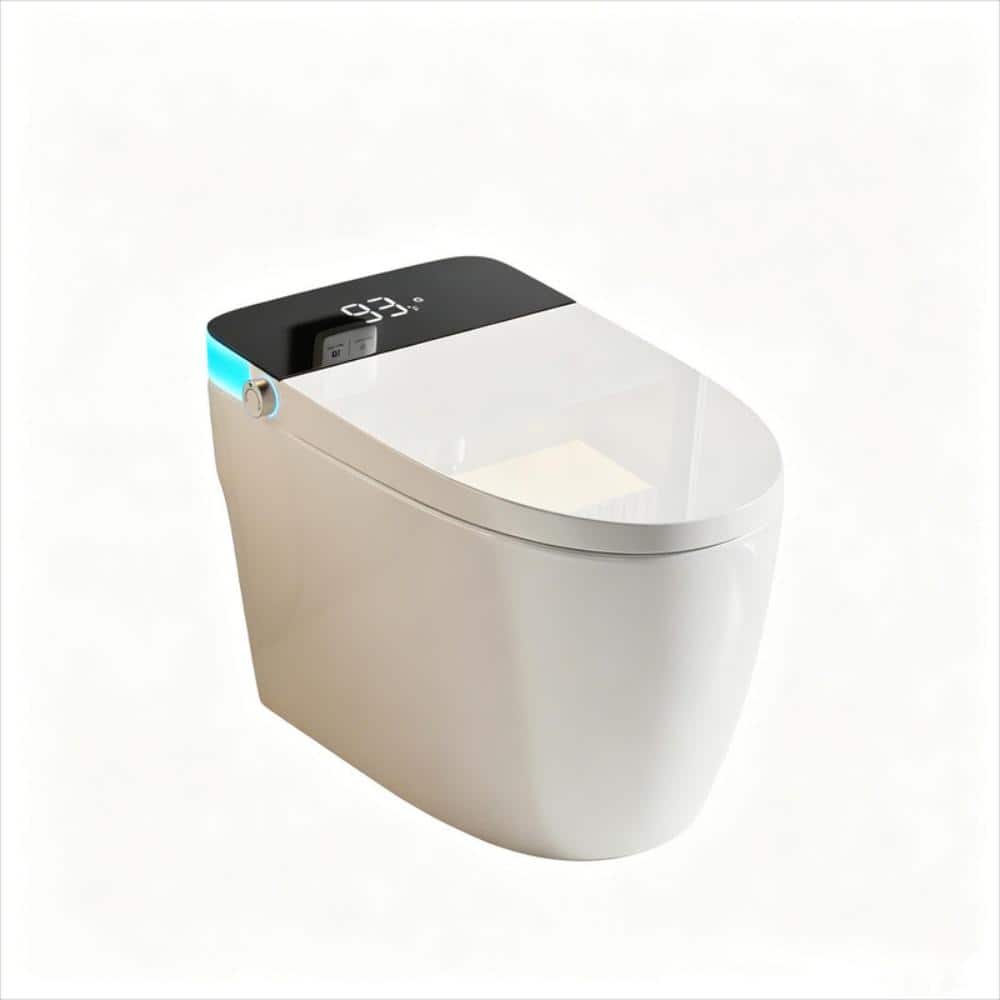 Thankless Smart Toilet with Heated Seat One Piece Bidet Toilet with Auto Dual Flush Foot Sensor Operation LED Display price history on PriceWatchPro