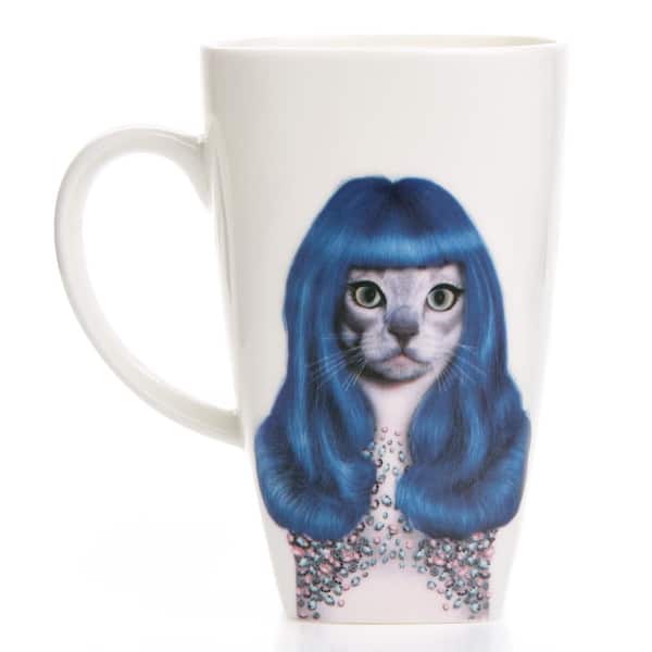 Pets Rock 20 oz. "Gurl" Collectible Fine Bone China Mug