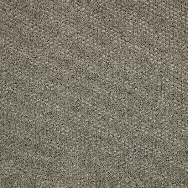 Lifeproof with Petproof Technology Katama II  - Grey Flannel - Gray 30.7 oz. Triexta Pattern Installed Carpet