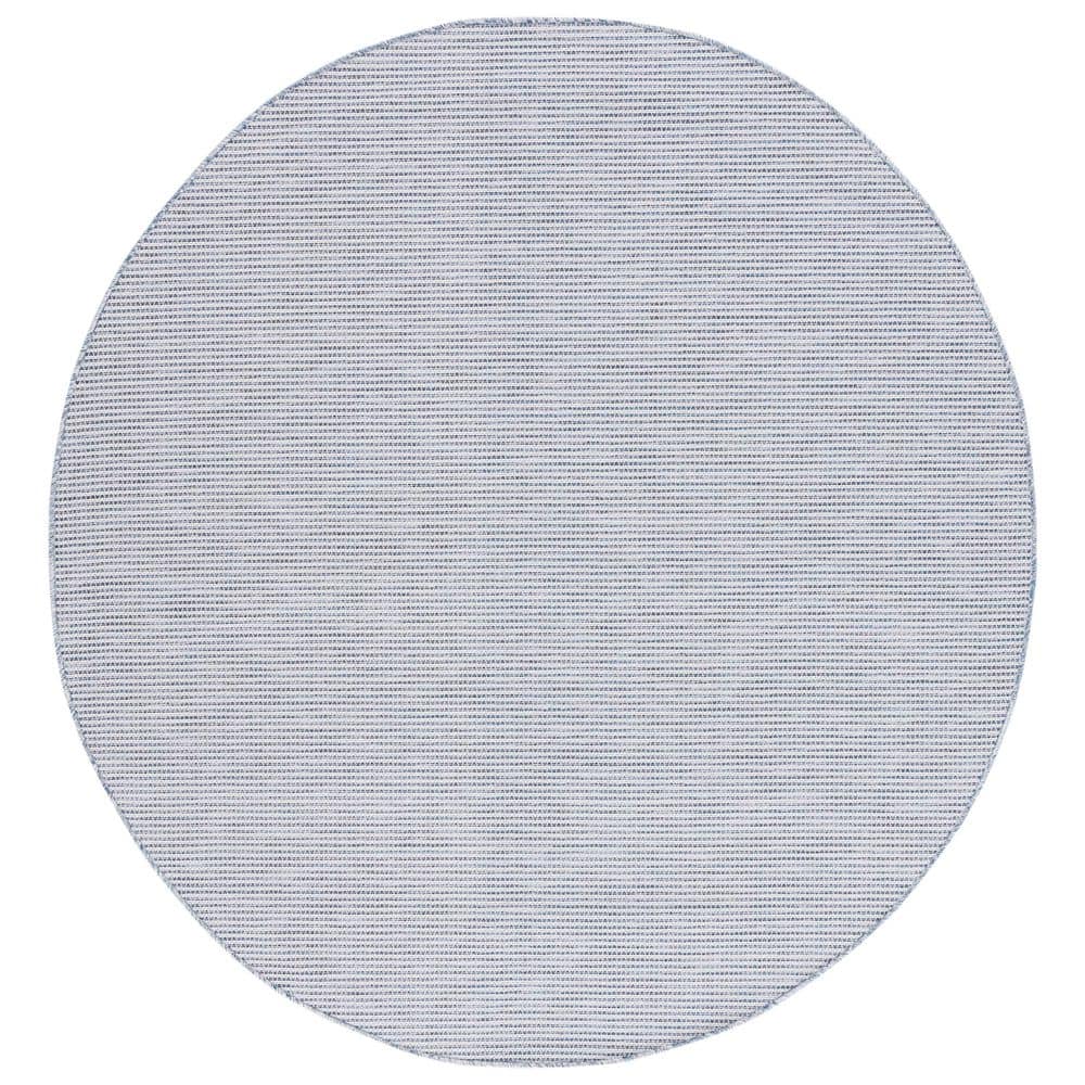Martha Stewart 6 ft. x 6 ft. Navy Marle Crosshatch Round Area Rug price history on PriceWatchPro