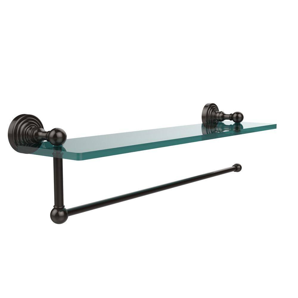 oil rubbed paper towel holder