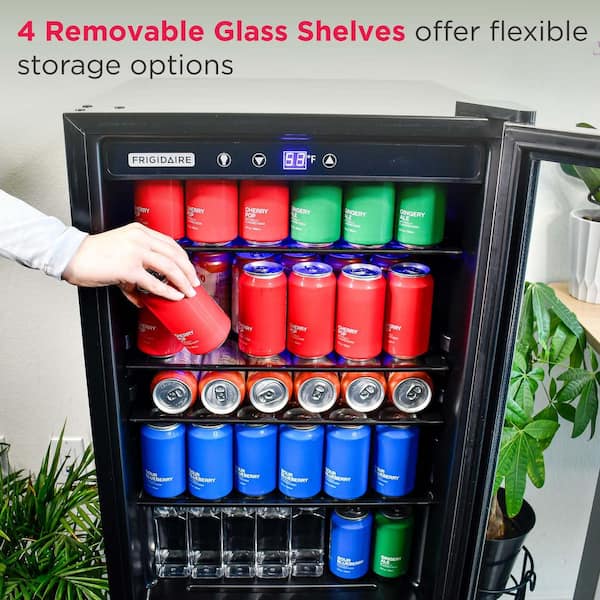 Frigidaire Single Zone 20.43 in. 126 (12 oz.) Can Beverage Cooler