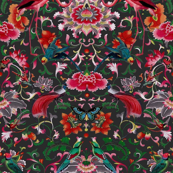 Transform Transform Splendid Red Peel & Stick Wallpaper