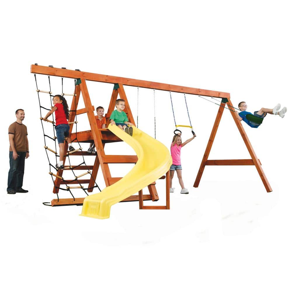 Pioneer DIY Swing Set Hardware Kit with Rings