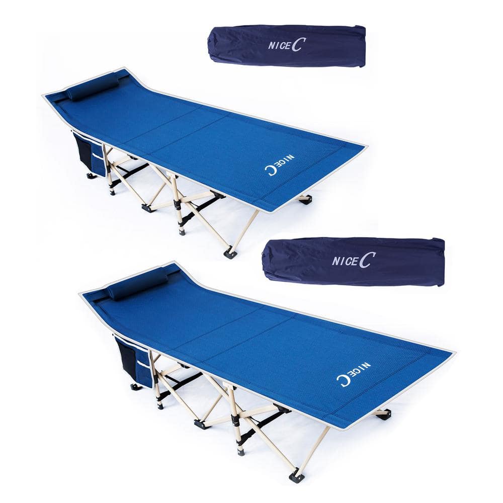 MUKE Folding Camping Cot, Camping Cot, Heavy-duty, Portable