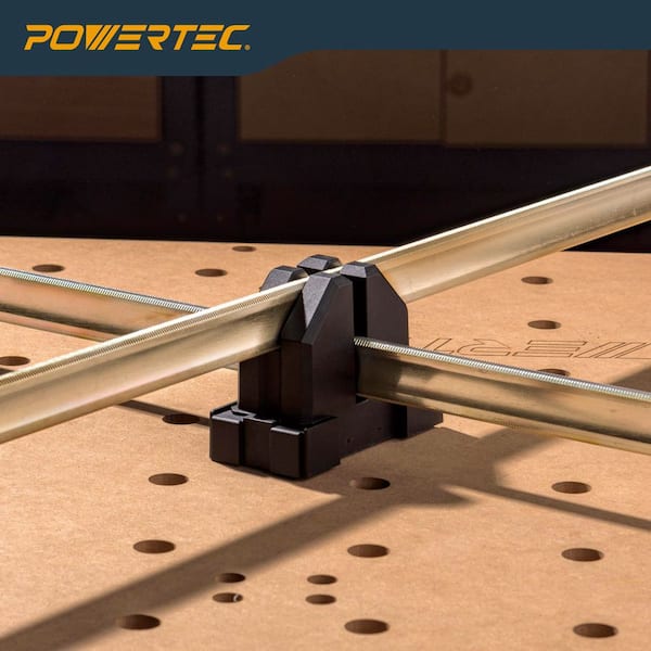 Parallel Clamp Blocks for Most Standard Parallel Clamps, for Wall Mount Storage, Cabinet Door & Frame Gluing (4-Pack)