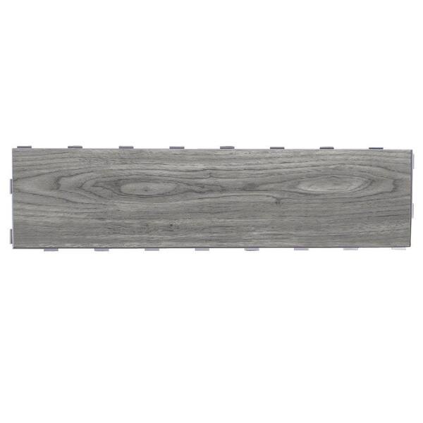 SnapStone Weathered Grey 6 in. x 24 in. Porcelain Floor Tile (5 sq. ft. / case)