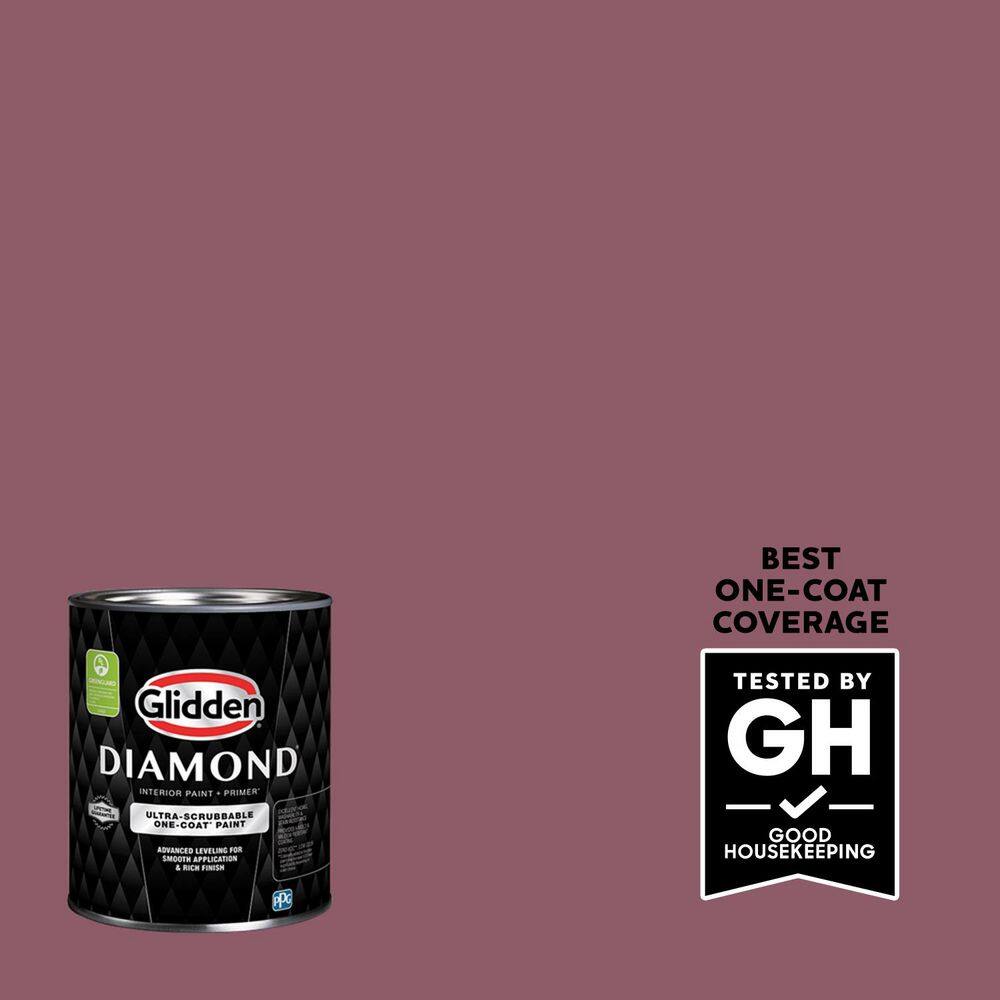 1 qt. #PPG1049-6 Cabernet Eggshell Interior Paint with Primer price history on PriceWatchPro