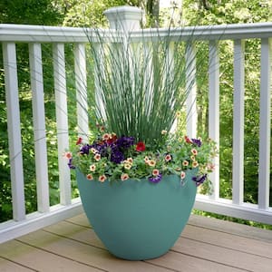 Decatur 22 in. Haze Resin Planter Pot