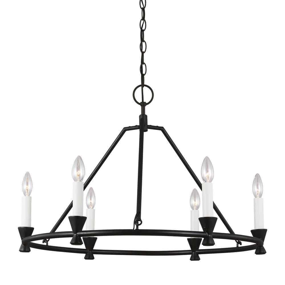 Keystone Medium 9-Light Aged Iron Chandelier price history on PriceWatchPro
