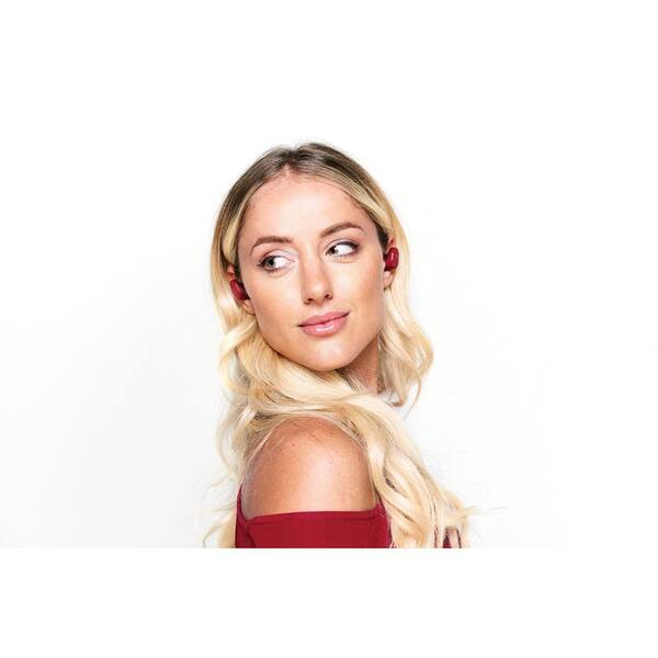 skullcandy sesh true wireless earbuds in deep red