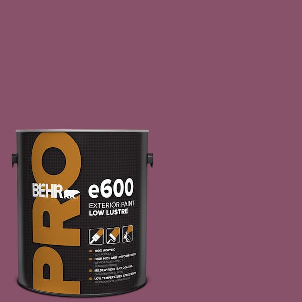 BEHR PRO 1 gal. #M120-7 Raspberry Crush Low Luster Exterior Paint