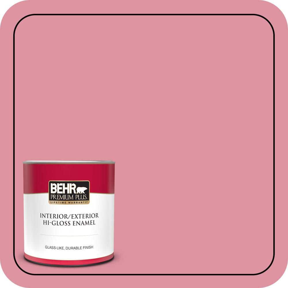 1 qt. #120C-3 Rose Marquis Hi-Gloss Enamel Interior/Exterior Paint & Primer price history on PriceWatchPro